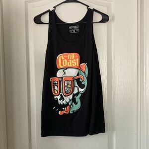 Small mens No Coast Goods - New Mexico - Skull Tank Top